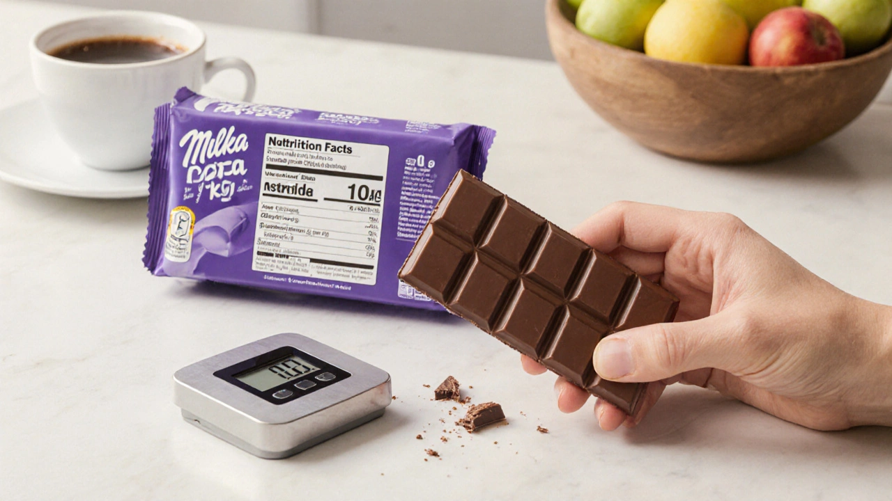 Kolik kalorií má celá čokoláda? Přesný rozpočet pro běžné balení